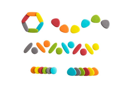 Edx Junior Rainbow Pebbles Earth Colours