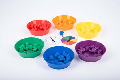 Sorting Bears with Matching Bowls – Pack of 67