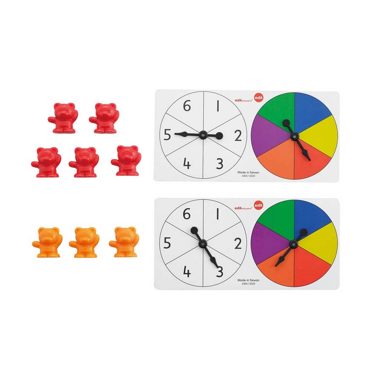 Sorting Bears with Matching Bowls – Pack of 67