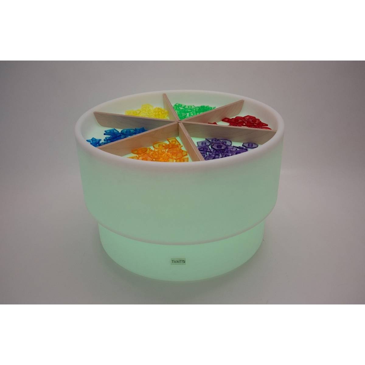 Tikkit Sensory Mood Discovery Table + Wooden Dividers Set