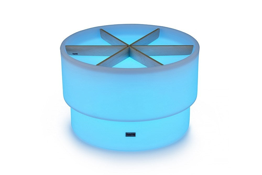 Tikkit Sensory Mood Discovery Table + Wooden Dividers Set