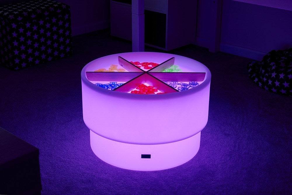 Tikkit Sensory Mood Discovery Table + Wooden Dividers Set