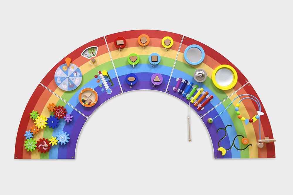 Rainbow Activity Wall Panels