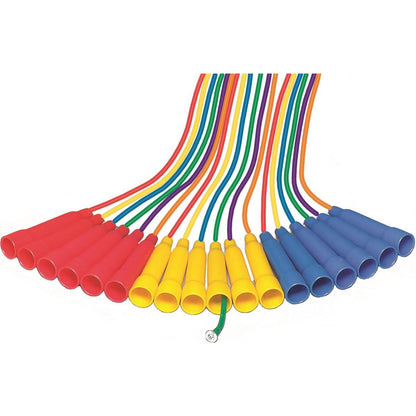 Jump ropes 270cm,  Set of 6 colors