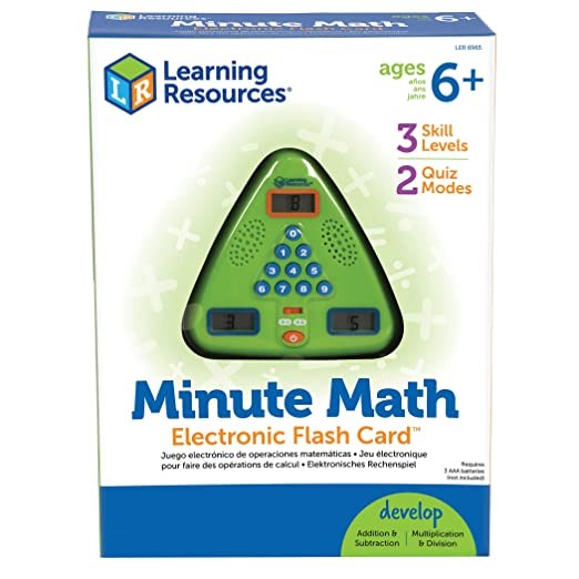 Minute Math Electronic Flash Card™