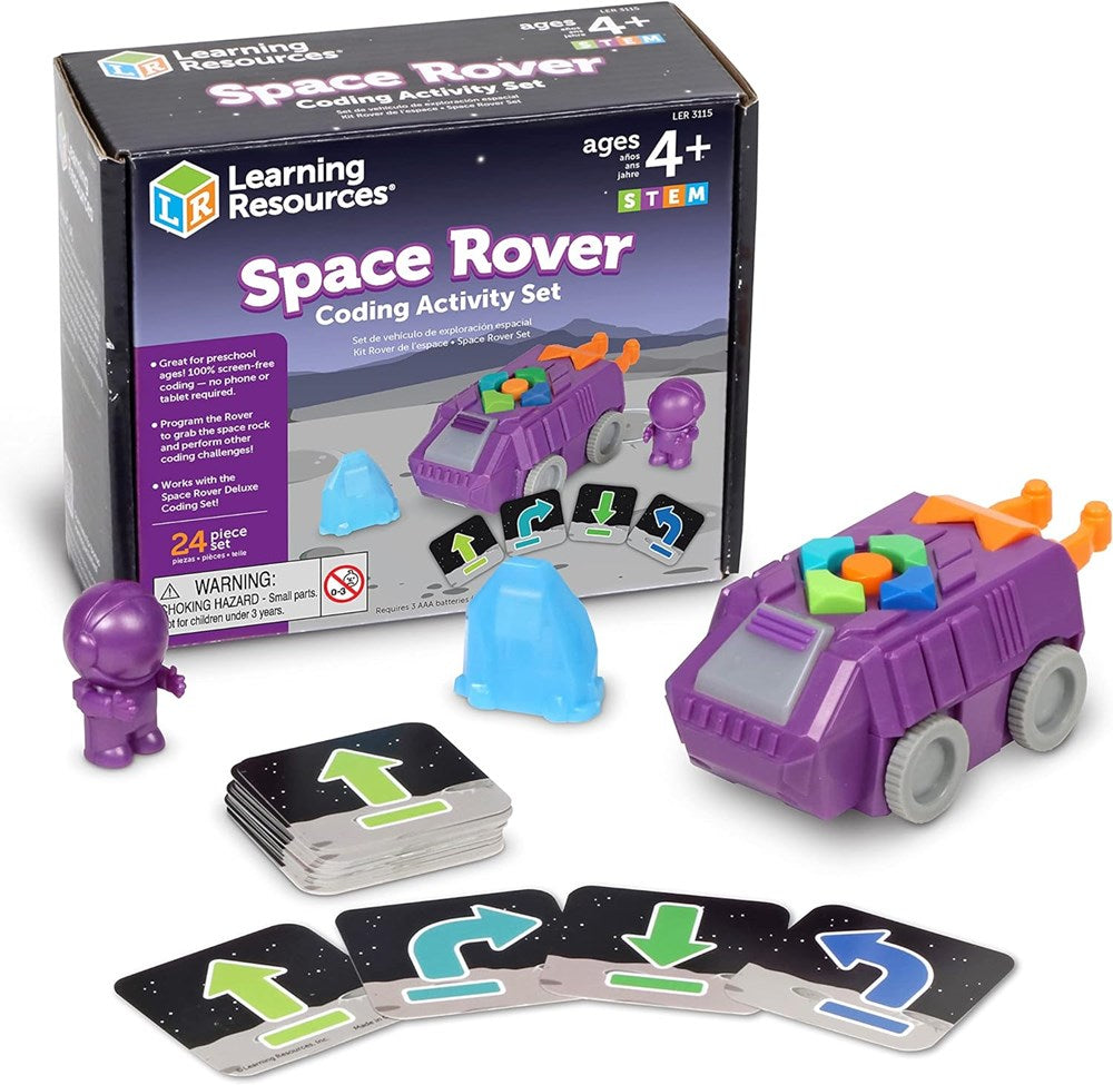 Learning Resources Space Space Rover Coding Activity Set