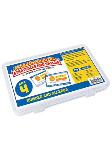 Problem-Solving Strategies And Skills:  Number And Algebra Box 4
