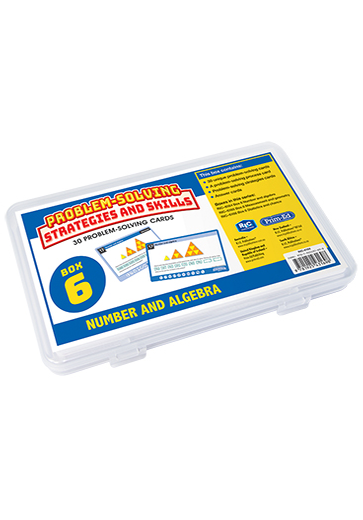 Problem-Solving Strategies And Skills: Number And Algebra Box 6