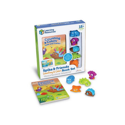 Spike and Friends Colors & Counting Book Set