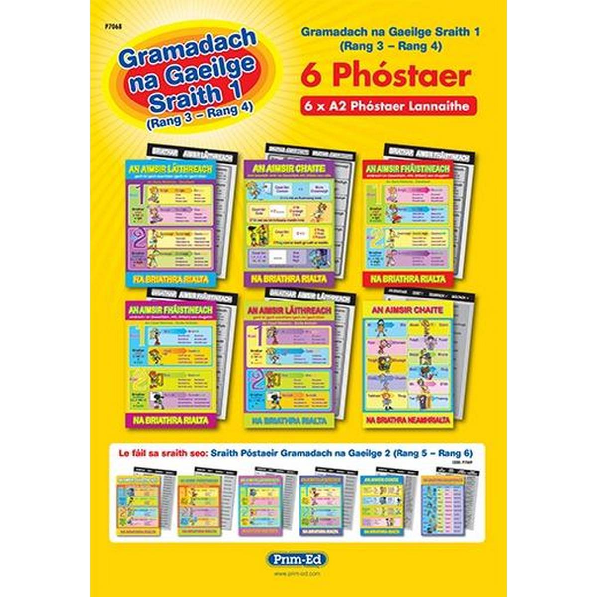 Irish Vocabulary Posters - Rang 3/4