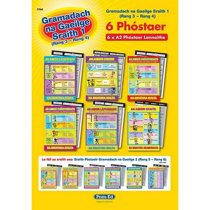 Irish Vocabulary Posters - Rang 3/4