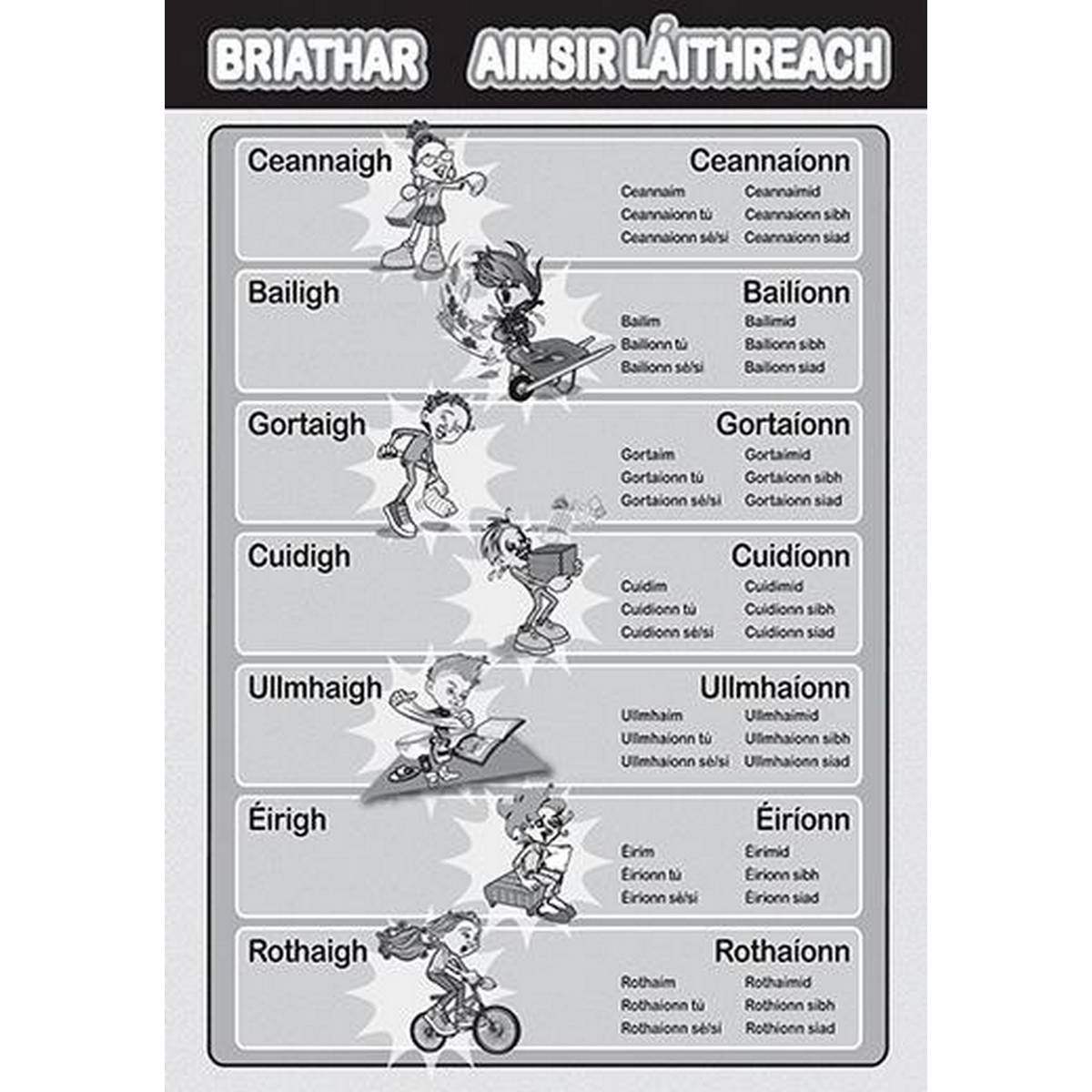 Irish Vocabulary Posters - Rang 3/4