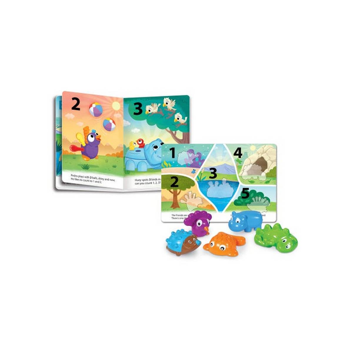 Spike and Friends Colors & Counting Book Set