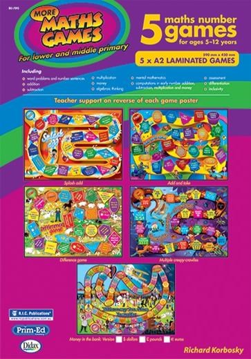 More Maths Games Posters