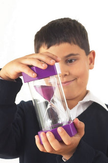 Colourbright Sand Timer - 15 Min. Purple