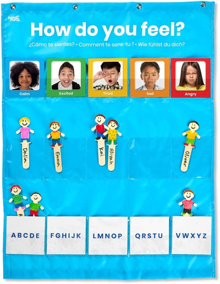 Learning Resources 93385 Express Your Feelings Pocket Chart