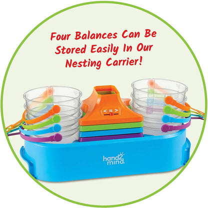 Nestable Pan Balances, Set of 4