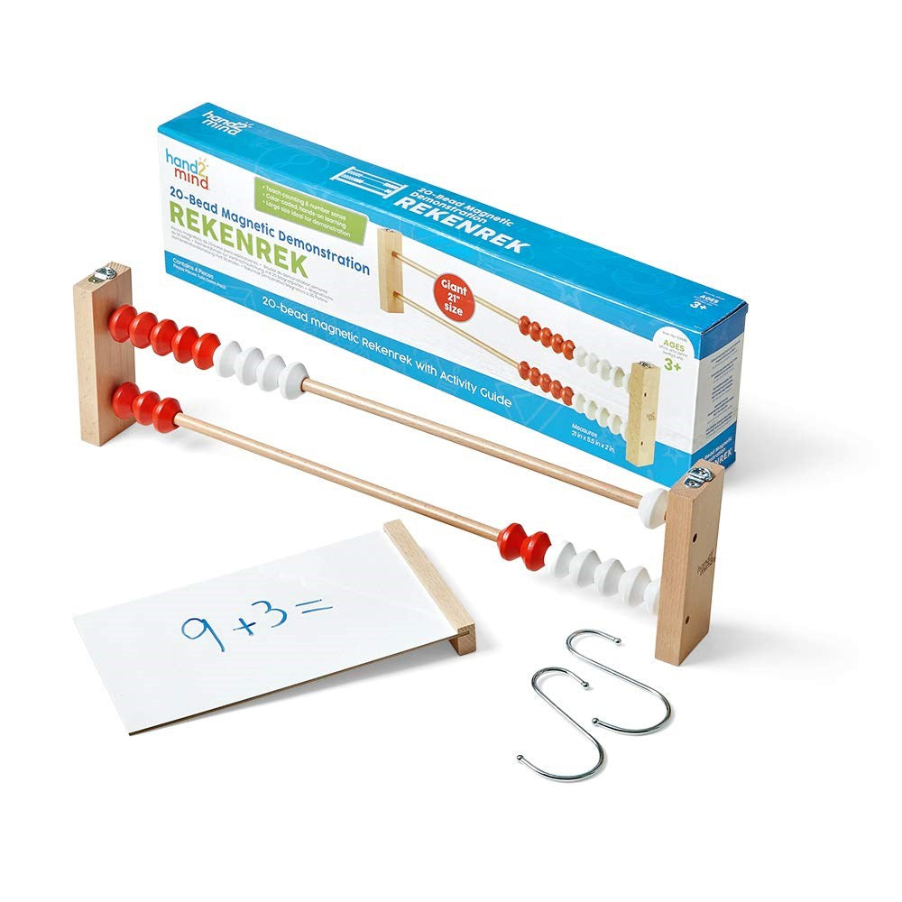 Learning Resources 20 Bead Magnetic Demonstration Rekenrek 