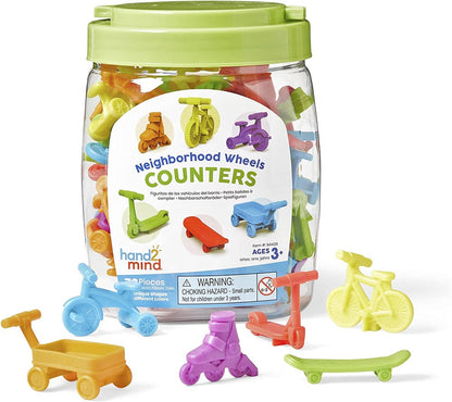 Learning Resources Neighbourhood Wheels Counters