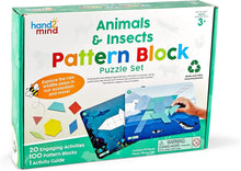 **Learning Resources Animals & Insects Pattern Block Puzzle Set