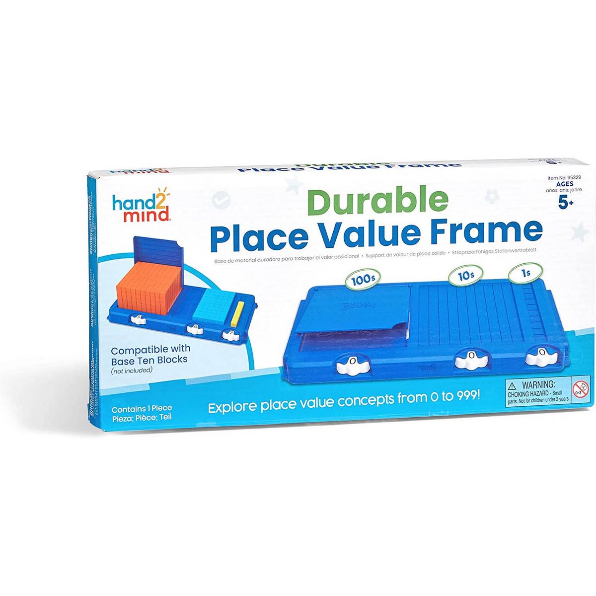**Learning Resources Durable Place Value FrameÂ 