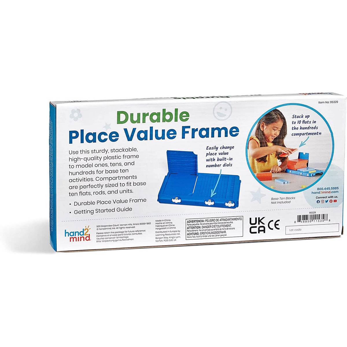 **Learning Resources Durable Place Value FrameÂ 