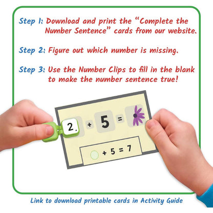 **Learn My Numbers Fine Motor Clips