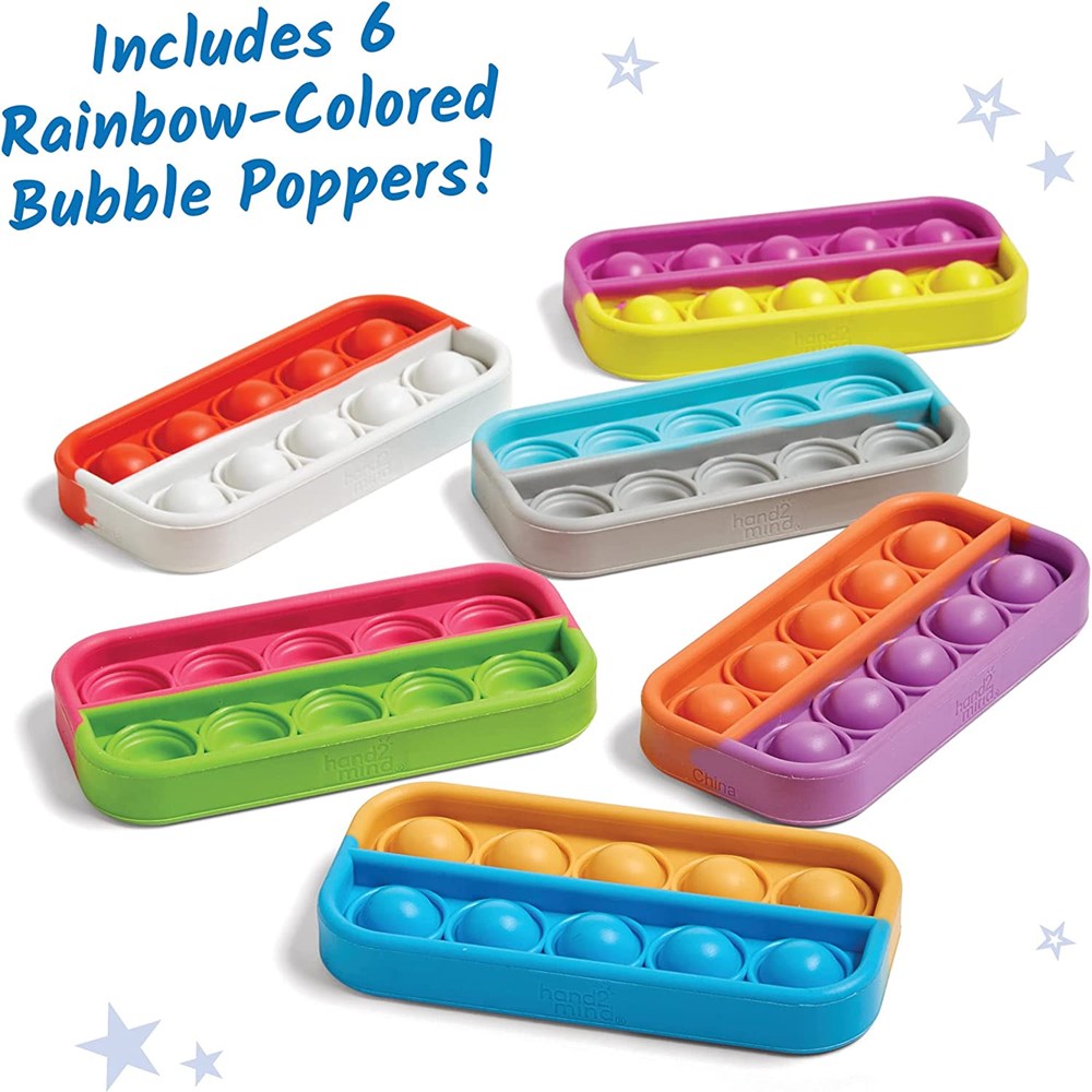 TenFrame Sensory Bubble Poppers (Set of 6)