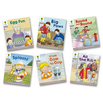 2025 Oxford Reading Tree Biff, Chip And Kipper Stories Decode And Develop: Level 1: Level 1 More B Decode & Develop Pack Of 6 (Wordless Story Book)