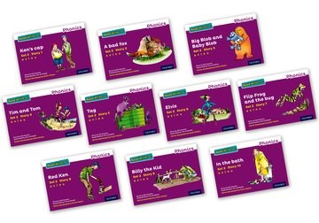 Read Write Inc. Phonics: Purple Set 2 Storybooks Mixed Pack Of 10