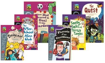Oxford Reading Tree Treetops Chucklers: Oxford Level 10-11: Pack Of 6