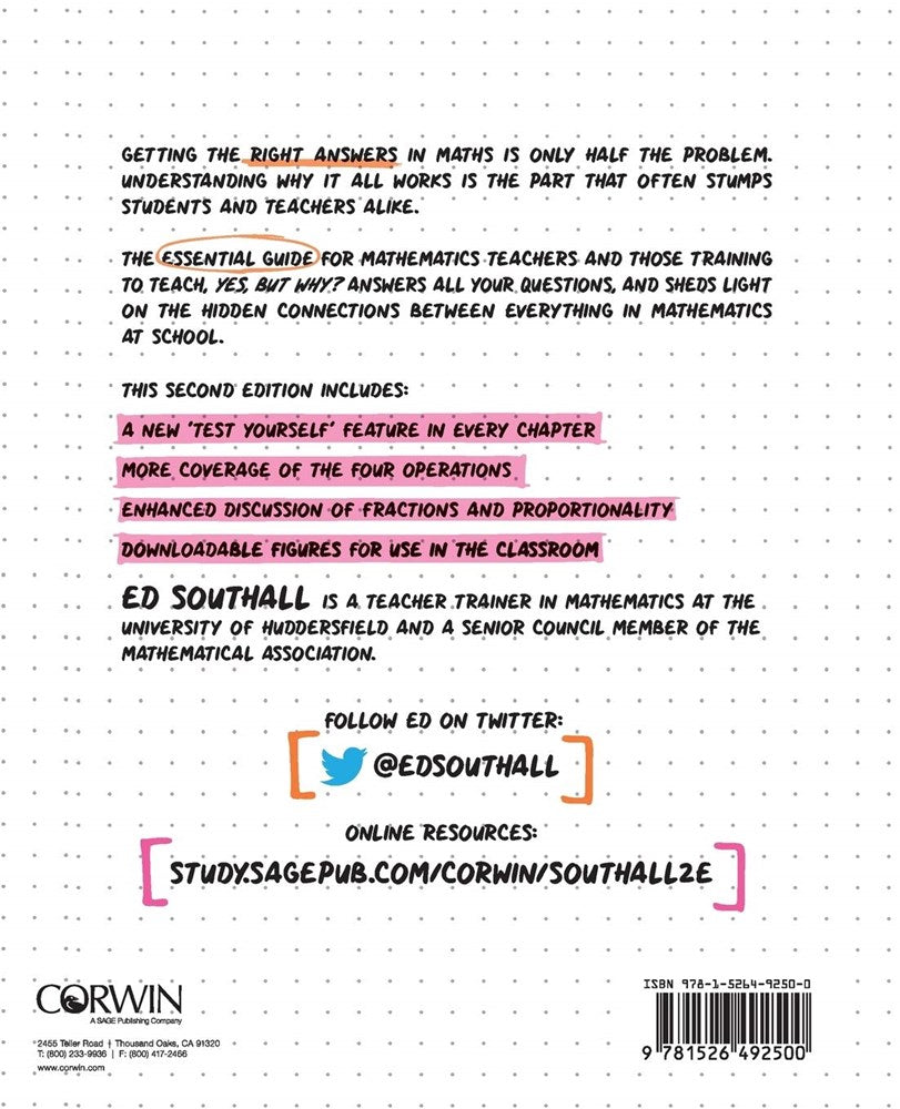 Yes, but why? Teaching for understanding in Mathematics