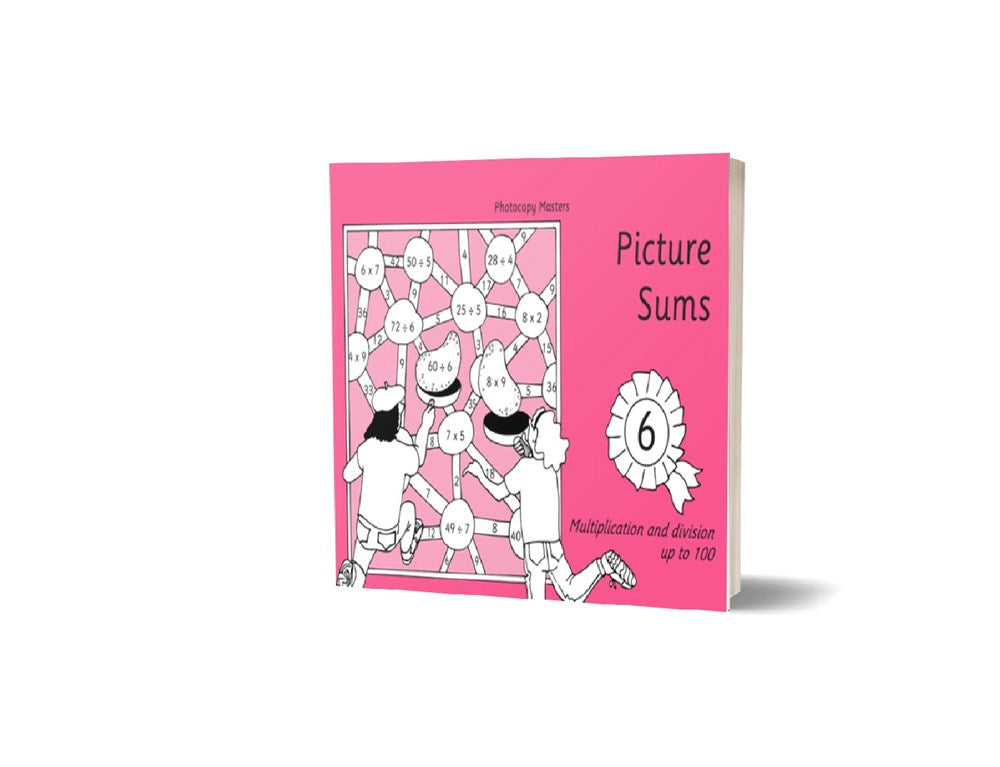 Picture Sums: Book 6:  Multiplication and Division Up to 100