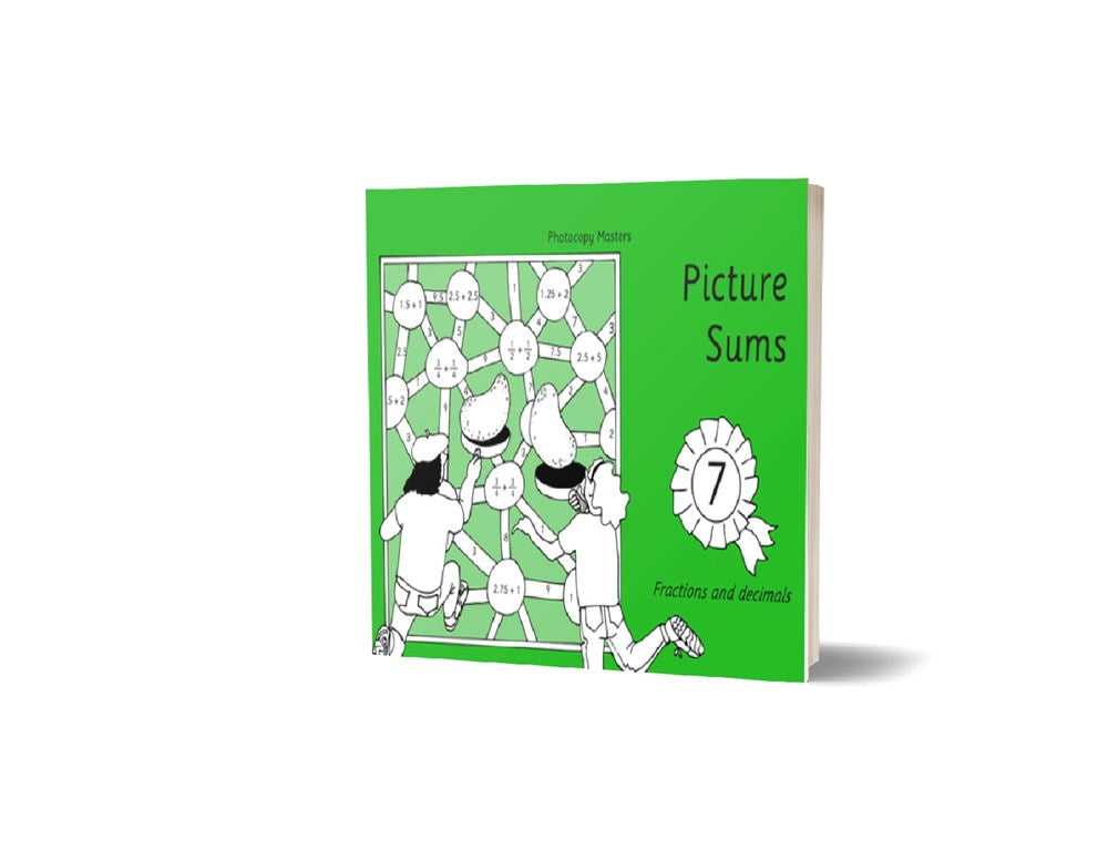 Picture Sums: Book 7:  Fractions and Decimals
