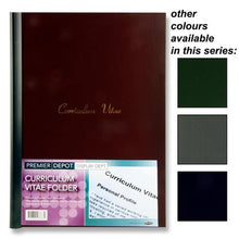 Concept A4 Cv File Cover
