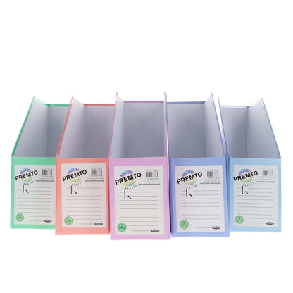 Pastel Magazine Organiser Set of 10 Assorted