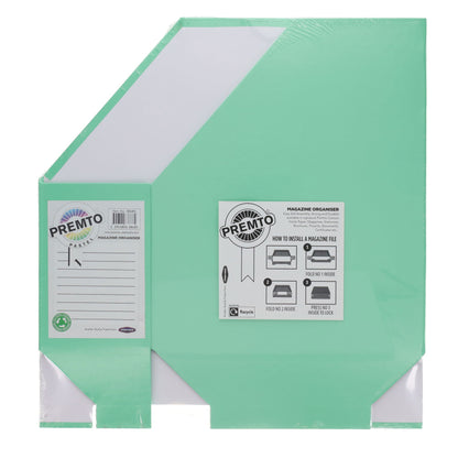 Pastel Magazine Organiser Set of 10 Assorted