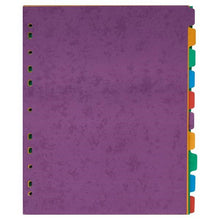 Concept Extra Wide 230Gsm Subject Dividers - 10 Part