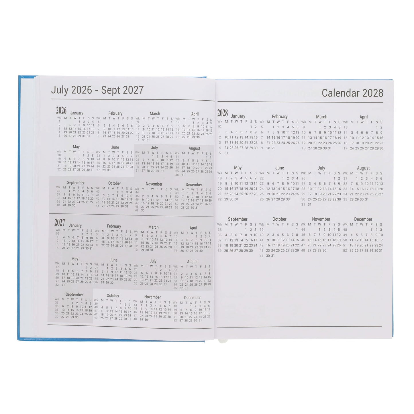 Premto A4 2026-2027 Page a Day Academic Diary