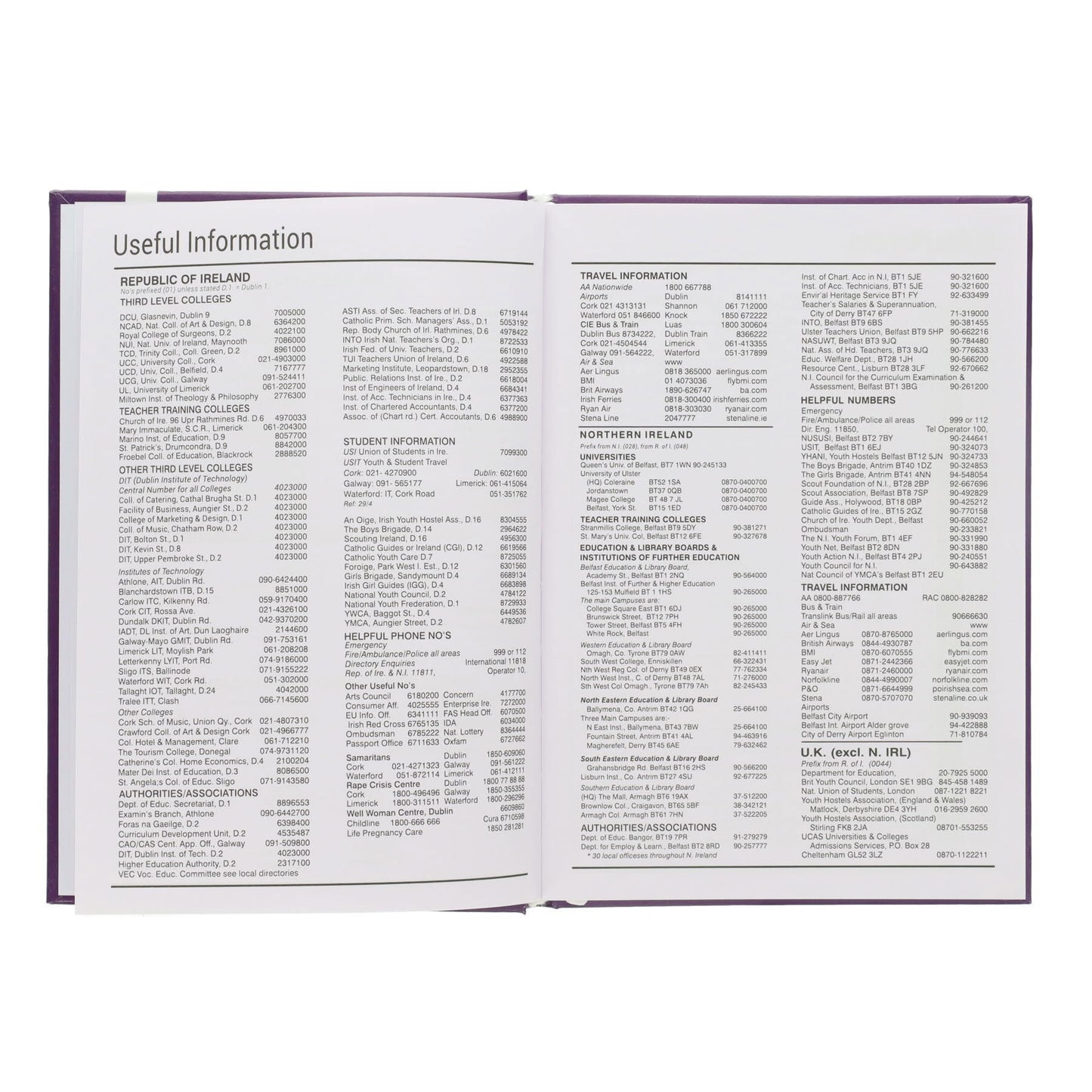 Premto A5 2026-2027 Page a Day Academic Diary - Bold Colours