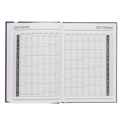 Premto A5 2026-2027 Page a Day Academic Diary - Bold Colours