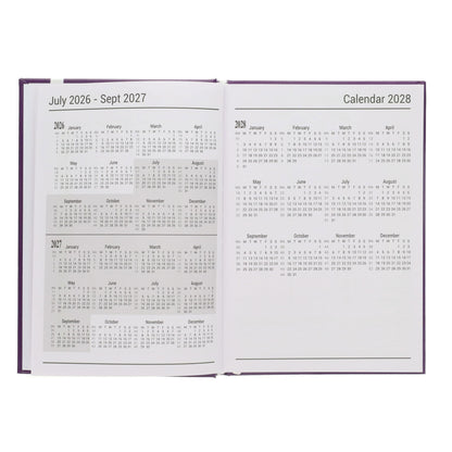 Premto A5 2026-2027 Page a Day Academic Diary - Bold Colours