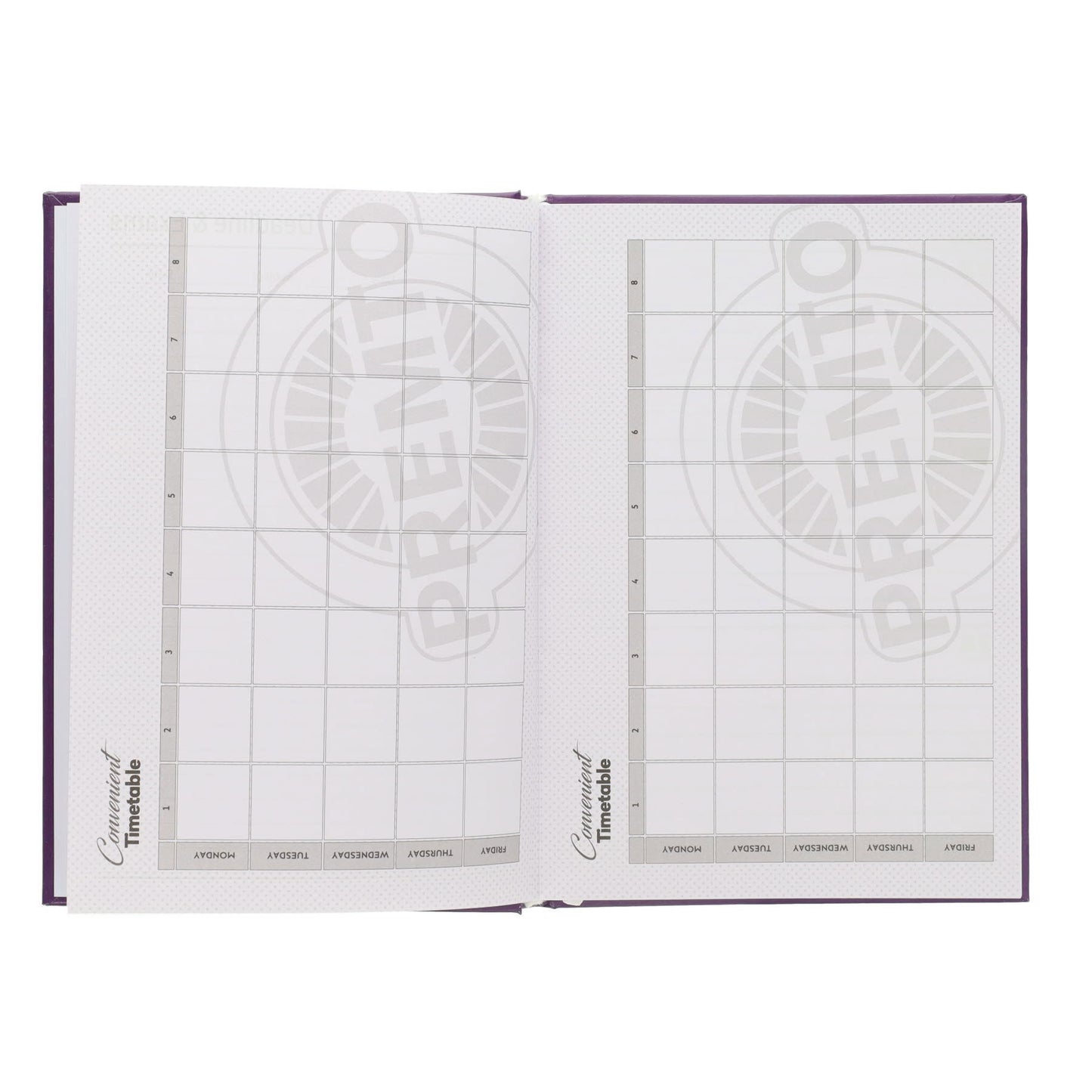 Premto A5 2026-2027 Page a Day Academic Diary - Bold Colours