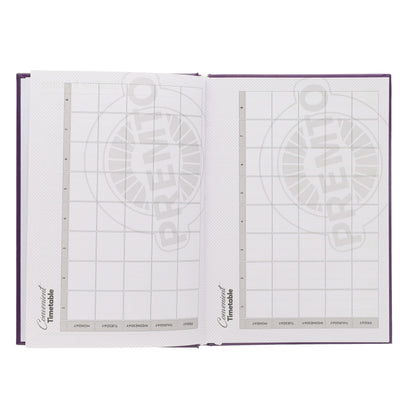 Premto A5 2026-2027 Page a Day Academic Diary - Bold Colours