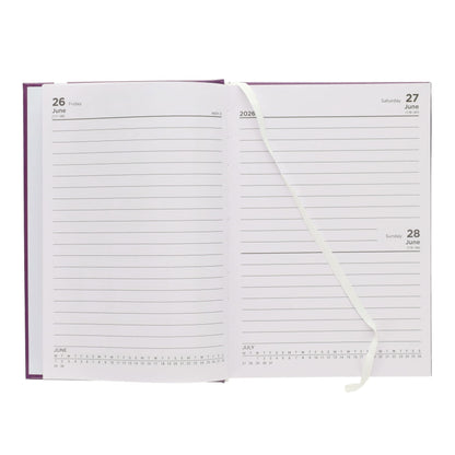Premto A5 2026-2027 Page a Day Academic Diary - Bold Colours