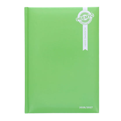 Premto A5 2026-2027 Page a Day Academic Diary - Bold Colours