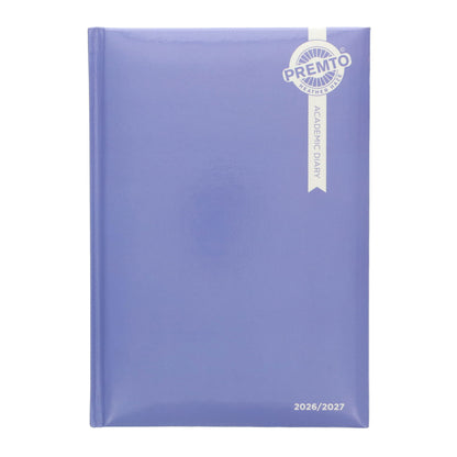 Premto A5 2026-2027 Page a Day Academic Diary - Pastel Colours
