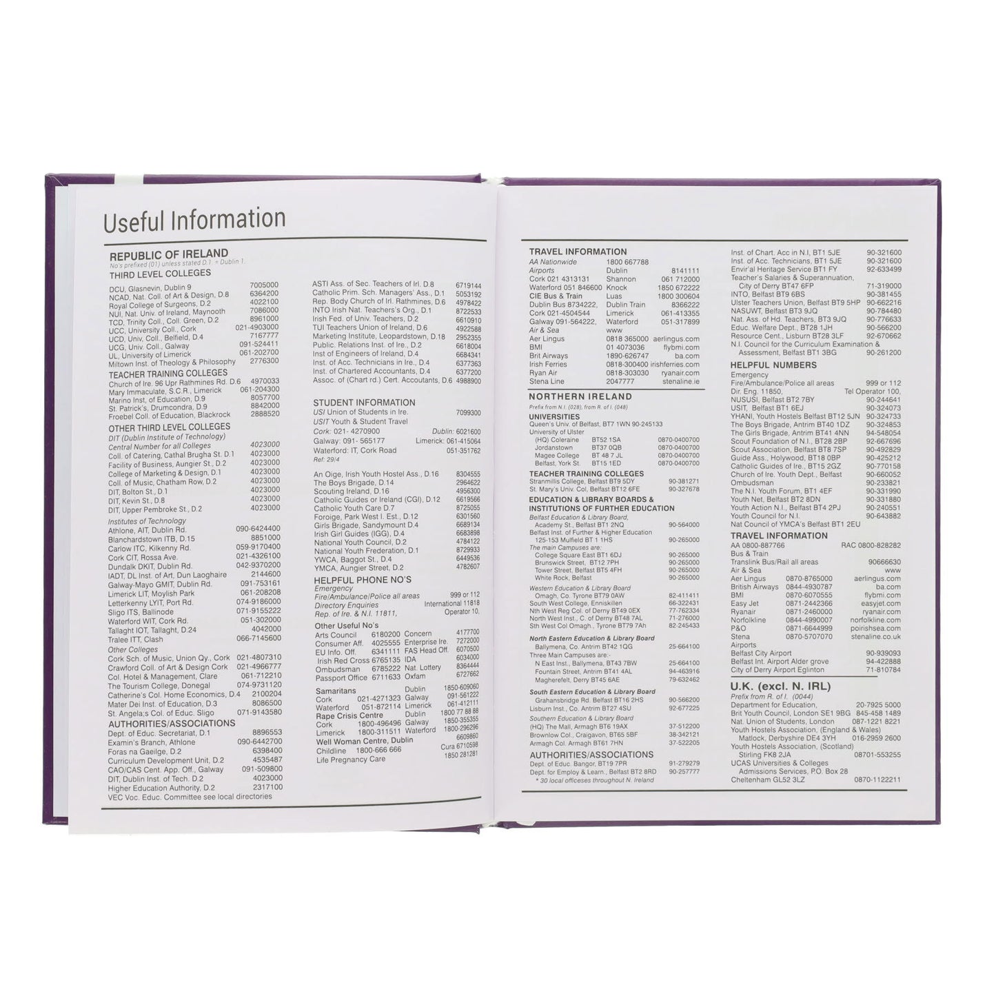 Premto A5 2026-2027 Page a Day Academic Diary - Pastel Colours