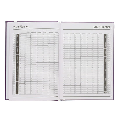 Premto A5 2026-2027 Page a Day Academic Diary - Pastel Colours