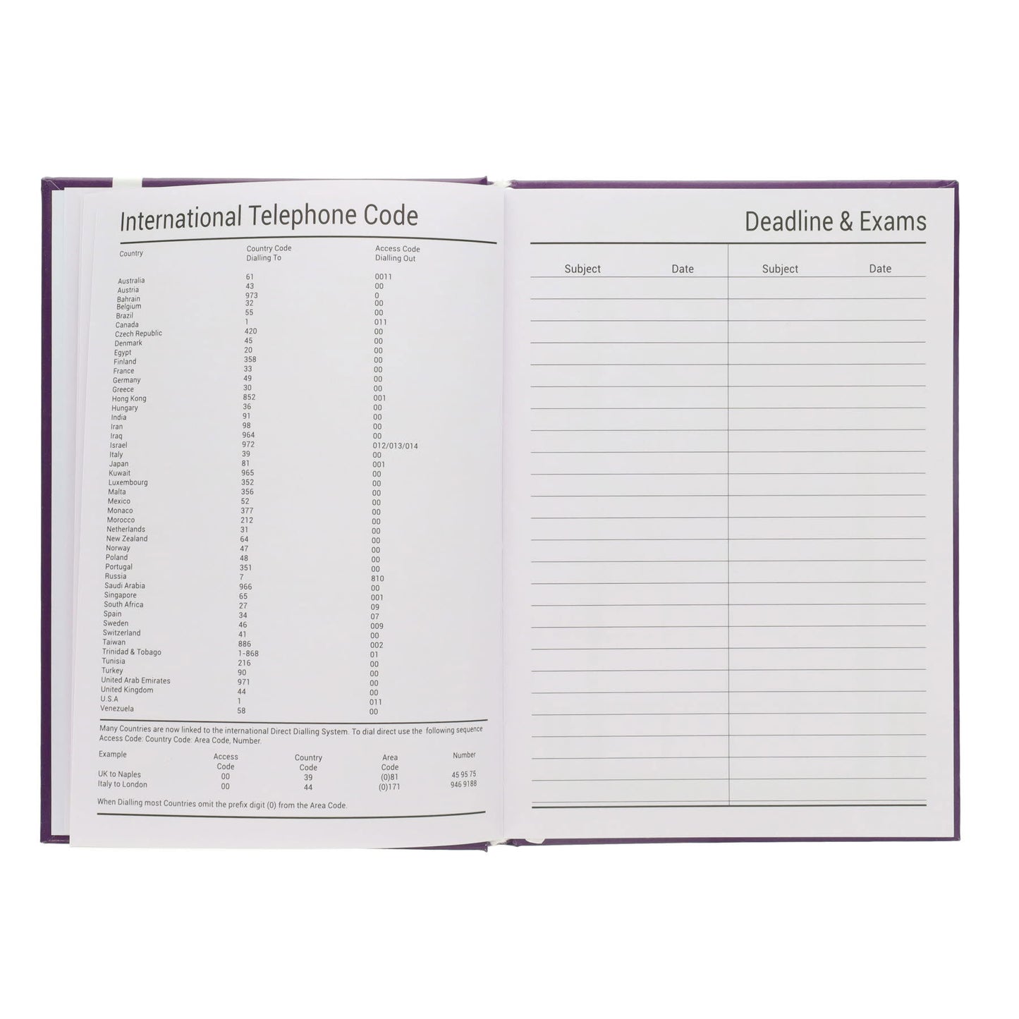 Premto A5 2026-2027 Page a Day Academic Diary - Pastel Colours